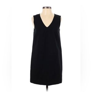 Club Monaco Black V-Neck Shift Dress